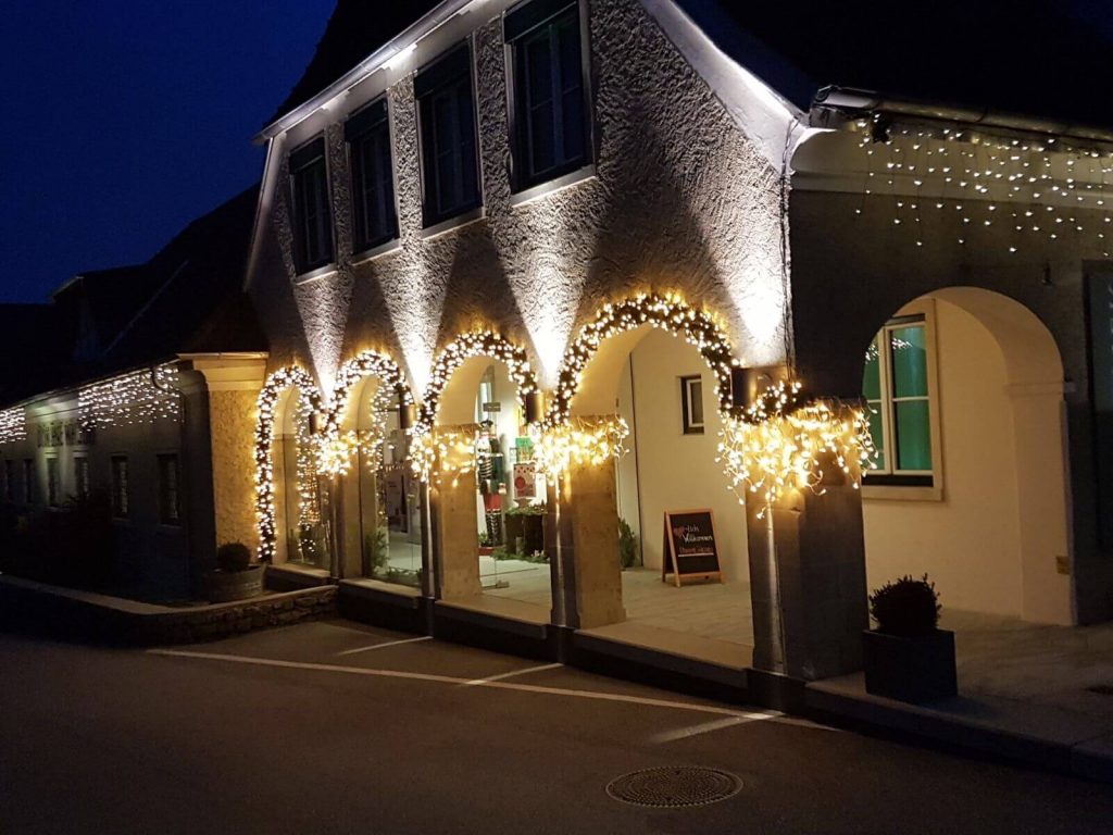 Fassadenbeleuchtung POSCH Illuminations